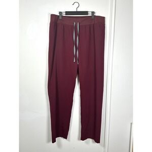 Figs XXL Scrub Pants Technical‎ Collection Maroon  womens 2xl burgundy